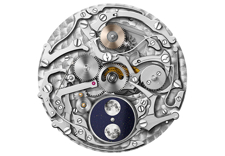 愛彼AUDEMARS PIGUET 皇家橡樹萬年曆「150週年」鏤空腕錶