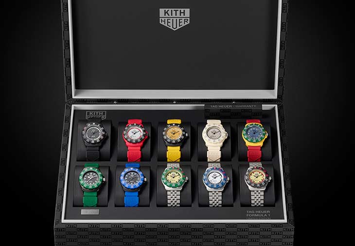 泰格豪雅TAG Heuer Formula 1 x KITH 聯名限量腕錶