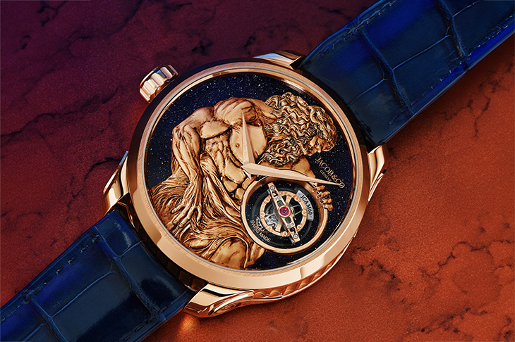 史上最快！4秒陀飛輪／JACOB & CO. God of Time陀飛輪腕錶