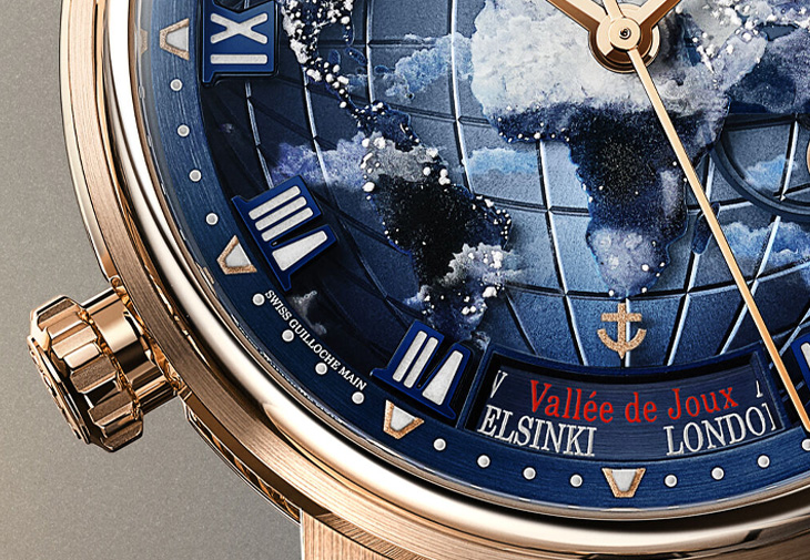 BREGUET寶璣Marine Hora Mundi 5555雙時區限量腕錶