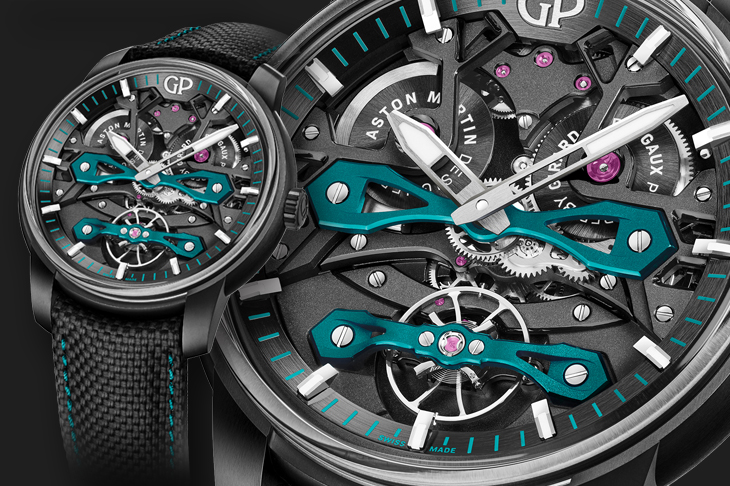 英國賽車綠飛橋 芝柏表雙飛橋腕錶奧斯頓．馬丁限量款
