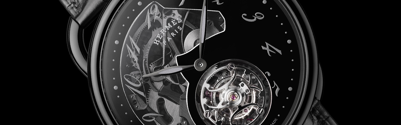 愛馬仕Arceau飛行陀飛輪三問腕錶