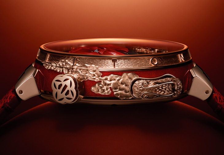 LOUIS VUITTON路易威登Tambour Bushido Automata腕錶
