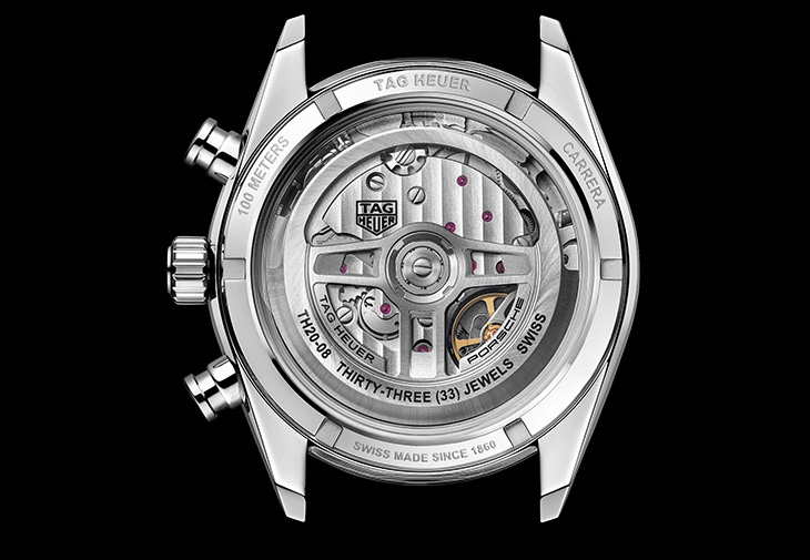 泰格豪雅TAG HEUER Carrera Chronosprint x PORSCHE計時腕錶