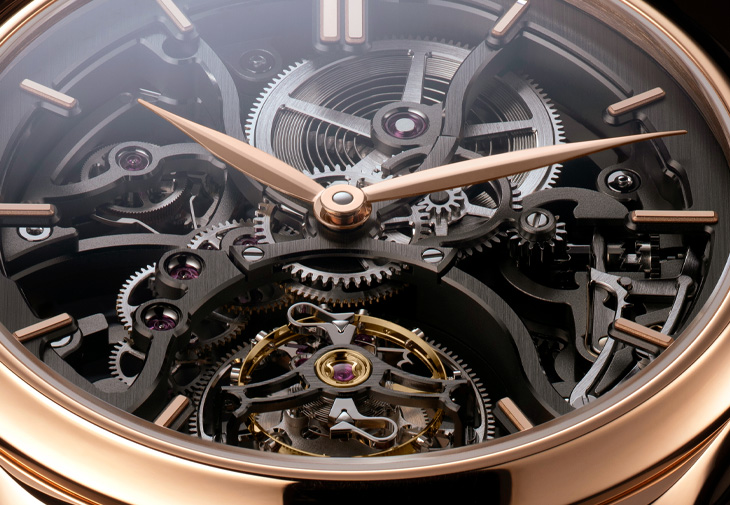 亨利慕時H. MOSER & CIE.勇創者陀飛輪鏤空腕錶