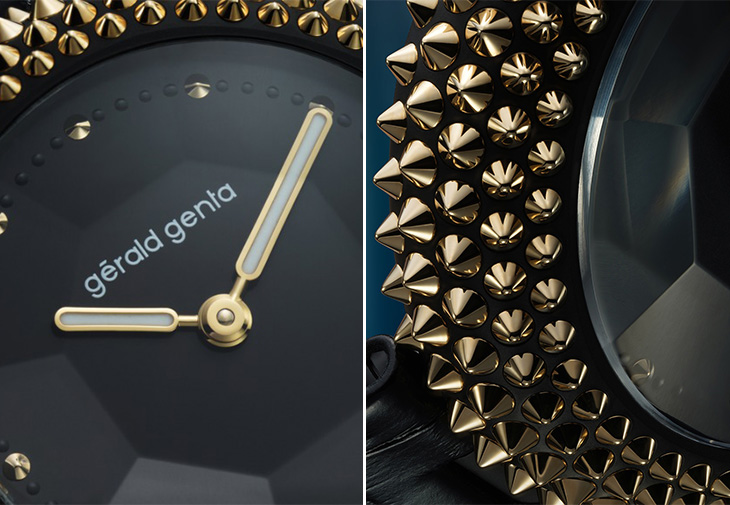 GÉRALD GENTA Gentissima Oursin 36 Black Onyx腕錶