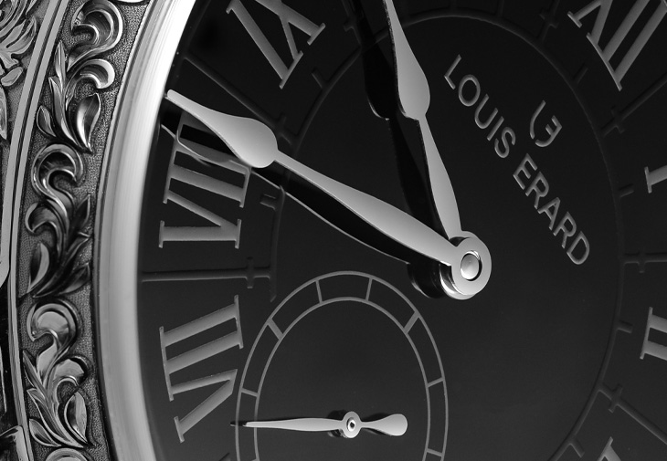 LOUIS ERARD藝術大師系列 Gravée Main 手工精雕限量腕錶