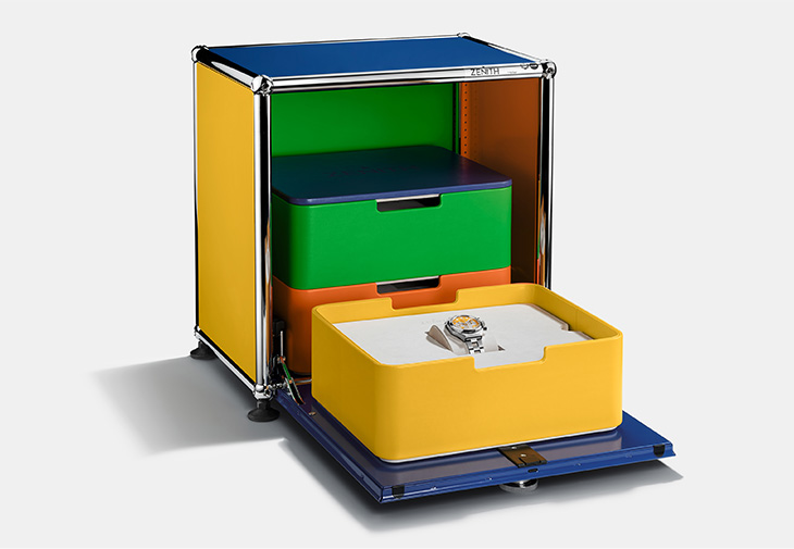 ZENITH真力時Defy計時腕錶USM限量款