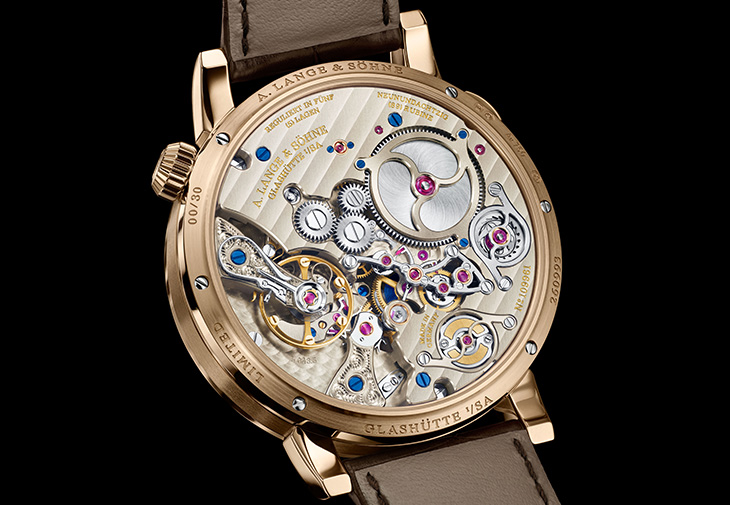 朗格A.LANGE &SÖHNE Zeitwerk Minute Repeater 18K蜂蜜金款