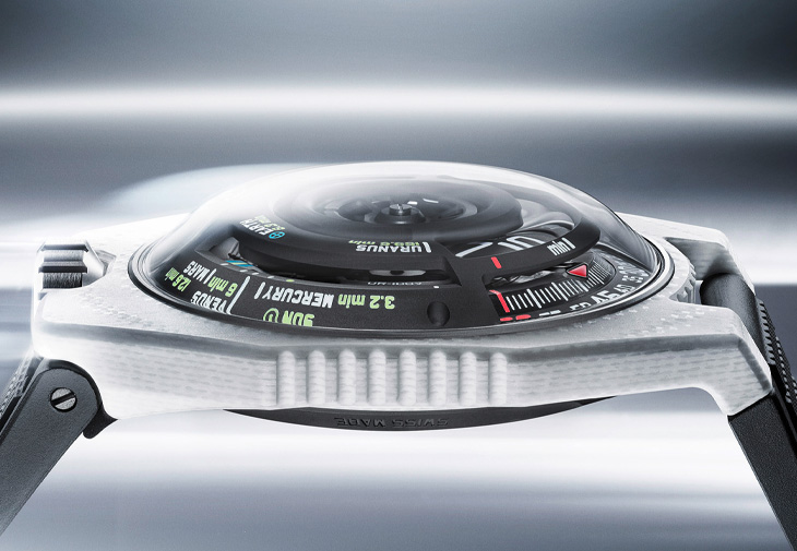 URWERK UR-100V LightSpeed 白陶瓷腕錶