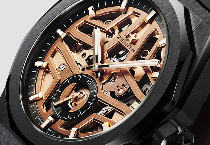 ZENITH真力時Defy挑戰系列天際線鏤空腕錶