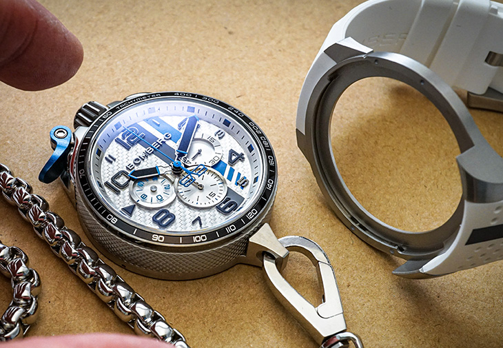 炸彈錶BOMBERG BOLT-68 Racing YAS MARINA計時碼錶