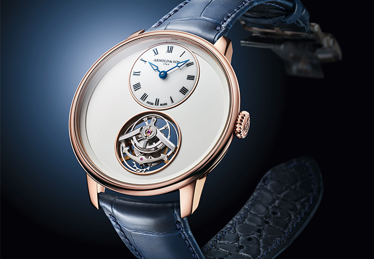 亞諾表ARNOLD & SON UTT超薄飛行陀飛輪Gold&Silver