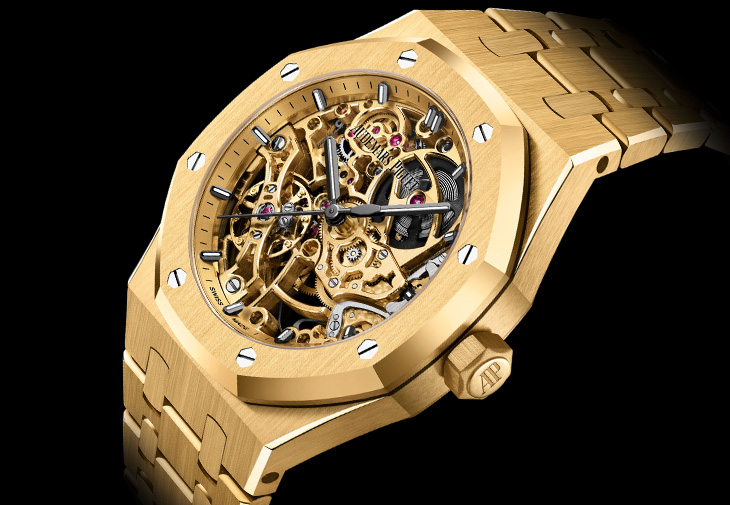 AUDEMARS PIGUET愛彼Royal Oak皇家橡樹系列鏤空腕錶