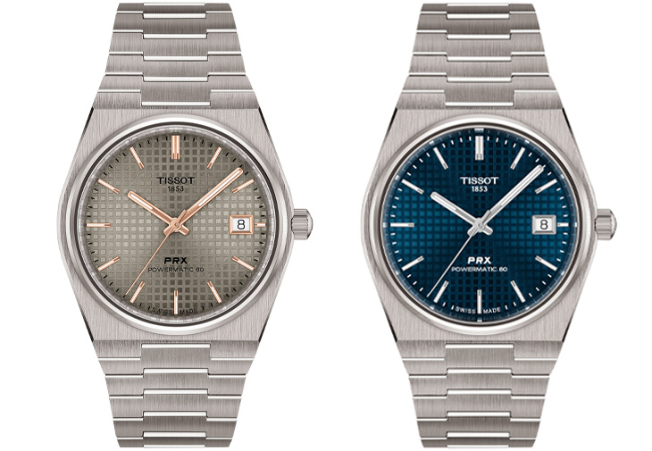 TISSOT天梭表PRX系列鈦金屬38mm自動上鍊腕錶