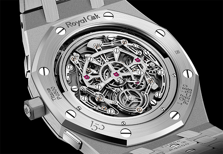 愛彼AUDEMARS PIGUET皇家橡樹「Jumbo」超薄自動上鍊飛行陀飛輪計時碼錶RD#5 「150週年紀念」款