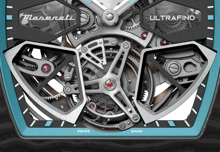 BIANCHET UltraFino Maserati陀飛輪限量腕錶