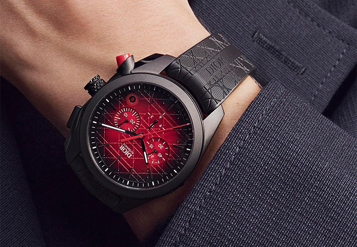 DIOR迪奧Chiffre Rouge Black Ultramatte腕錶