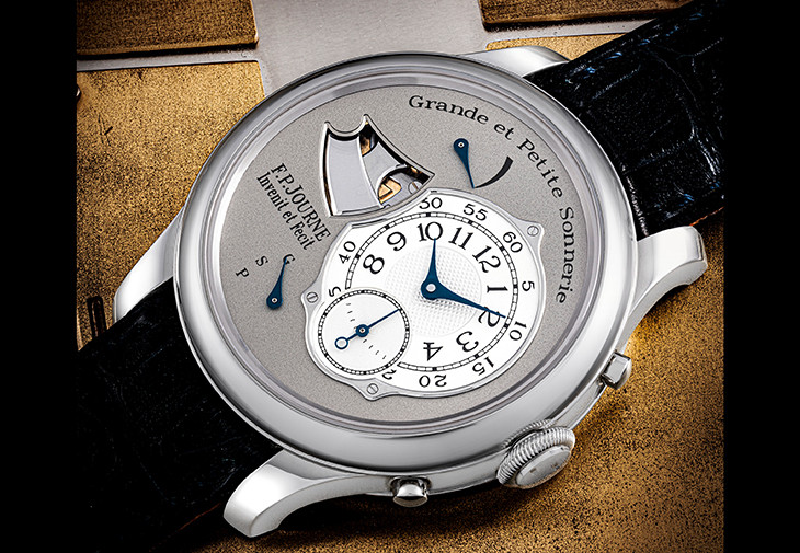 F.P. JOURNE不鏽鋼大小自鳴三問鏈帶腕錶