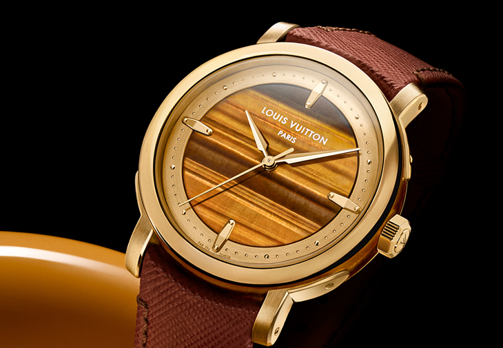 LOUIS VUITTON路易威登Escale Tiger’s Eye虎眼石腕錶