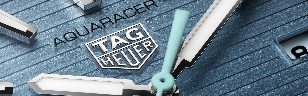 TAG Heuer泰格豪雅Aquaracer Professional 200 Solargraph 太陽能腕錶冰藍面款