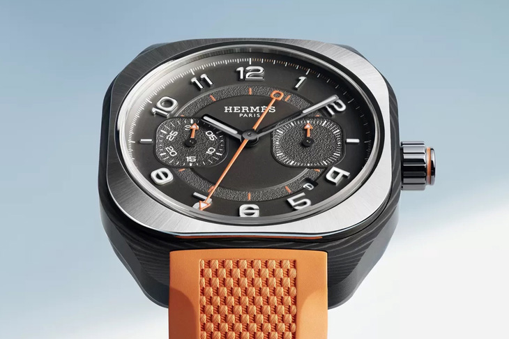 展現時間的律動之美  愛馬仕 H08單按把計時碼錶