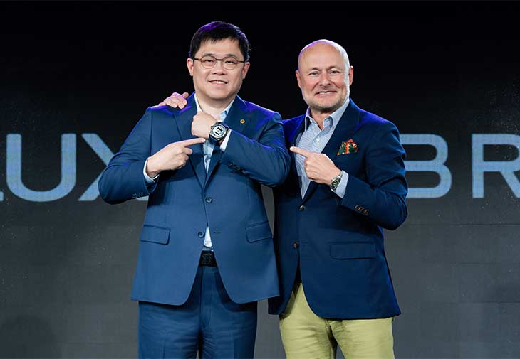 星宇航空董事長張國煒 BREITLING百年靈執行長Georges Kern