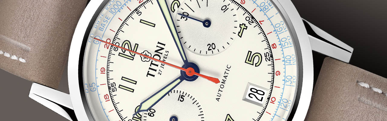TITONI Heritage傳承計時系列腕錶