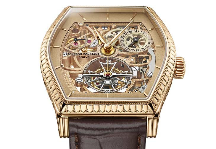 江詩丹頓VACHERON CONSTANTIN Les Cabinotiers閣樓工匠Malte鏤雕陀飛輪 Tribute to Haussmannian style腕錶
