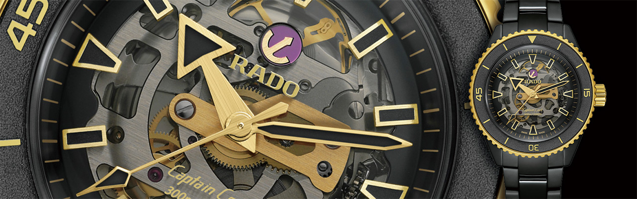 雷達錶RADO庫克船長Captain Cook台北101限量錶