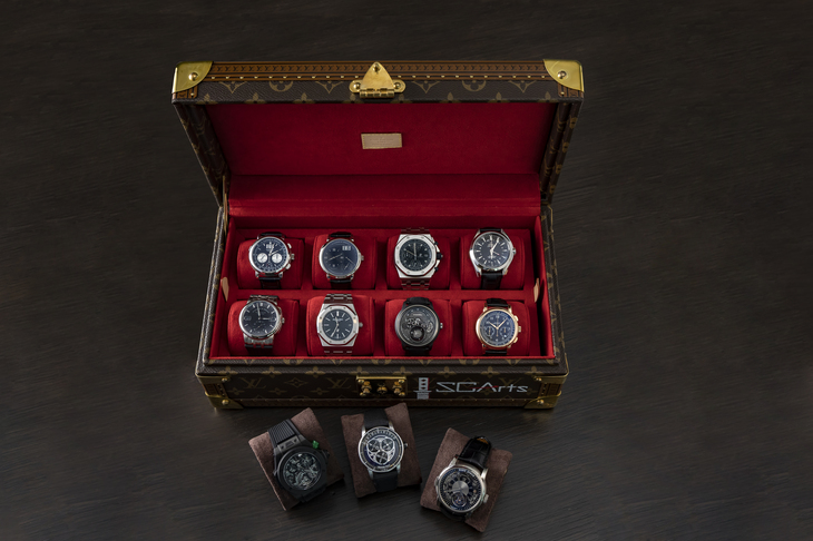 侍達遊戲創辦人劉哲魁收藏的腕錶