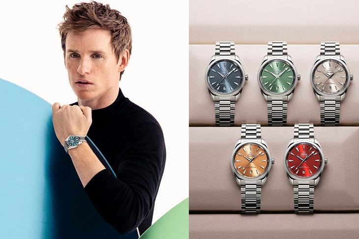 艾迪‧瑞德曼、柔伊‧克拉維茲及周冬雨現身歐米茄Aqua Terra Shades宣傳廣告