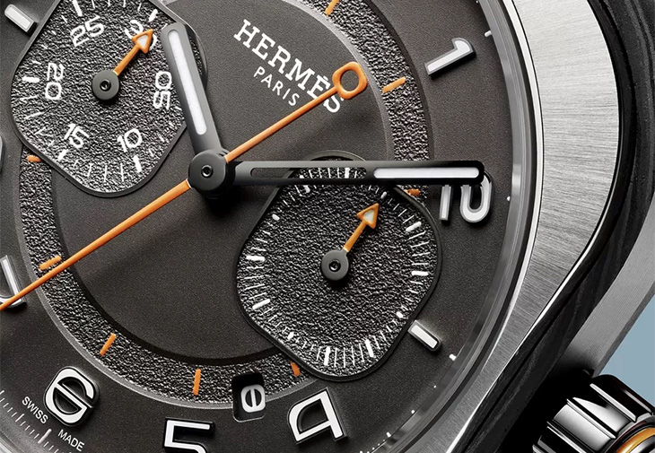 愛馬仕HERMÈS H08單按把計時碼錶