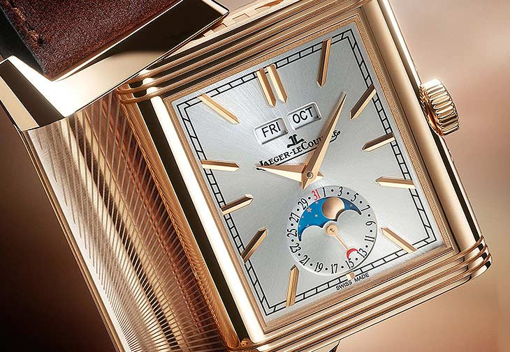 JAEGER-LECOULTRE積家Reverso Tribute Duoface Calendar 翻轉系列雙時區日曆腕錶