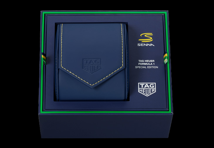 TAG Heuer泰格豪雅Formula 1 x Senna特別版計時腕錶
