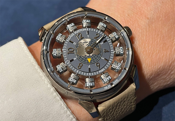 LOUIS VUITTON路易威登Tambour Taiko Spin Time Antipode