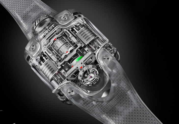 HUBLOT宇舶錶MP-10雙垂直上鍊陀飛輪腕錶