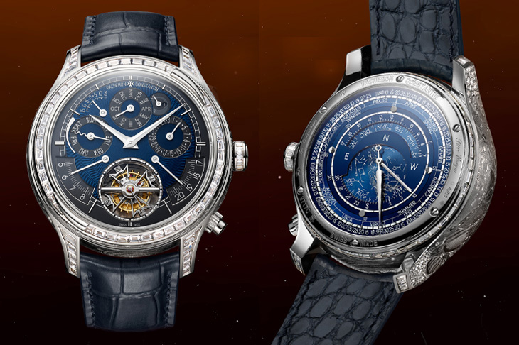 16項複雜功能、3項手工藝術／江詩丹頓閣樓工匠Moon Dust超卓複雜功能高級珠寶腕錶