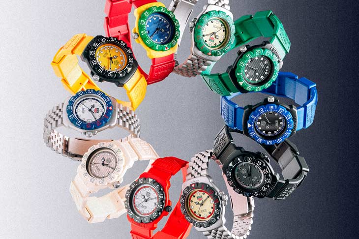 泰格豪雅TAG Heuer Formula 1 x KITH 聯名限量腕錶