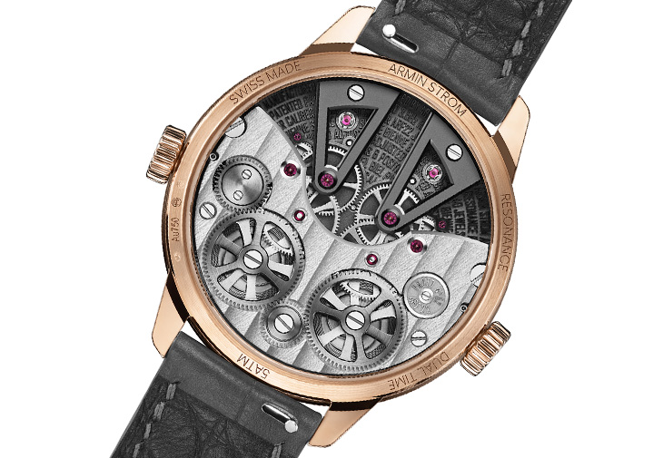 ARMIN STROM雙時區 GMT 共振玫瑰金款