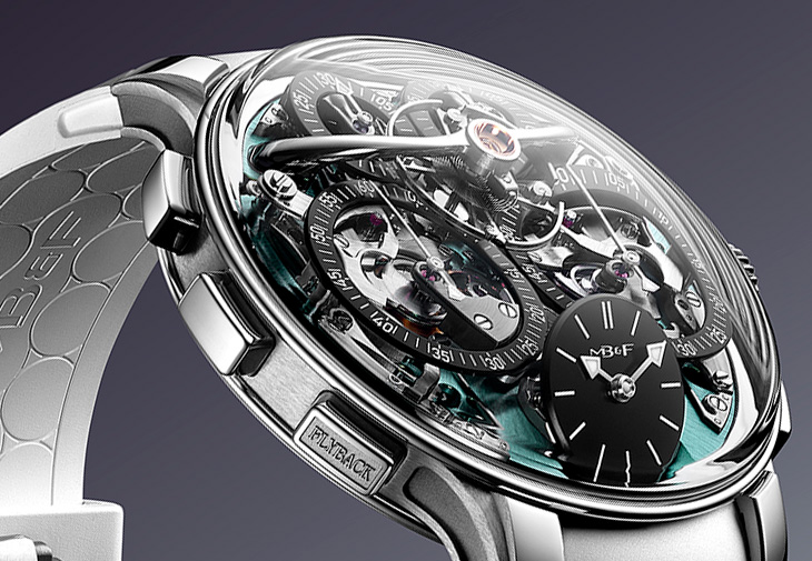 MB&F LM Sequential Flyback Evo計時腕錶