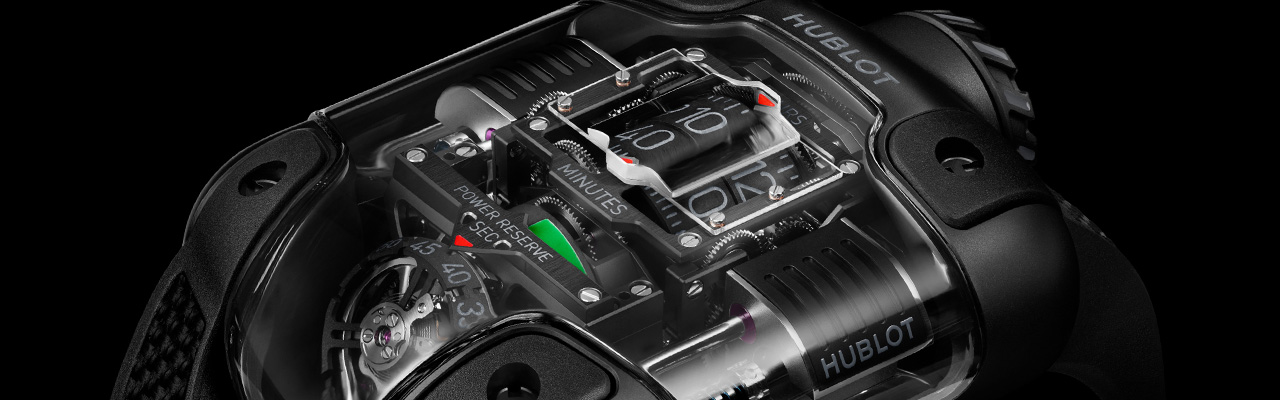 HUBLOT宇舶錶MP-10雙垂直上鍊陀飛輪腕錶