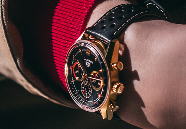 TAG Heuer泰格豪雅Carrera Chronosprint x Porsche Rallye 限量版計時腕錶