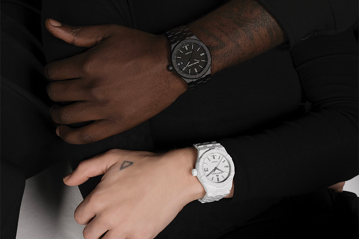 黑白時尚造型 MAURICE LACROIX Aikon系列陶瓷自動腕錶新作上市