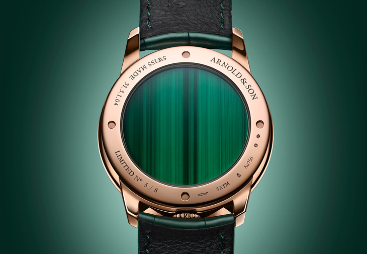 ARNOLD & SON亞諾錶Time Pyramid 42.5 Malachite
