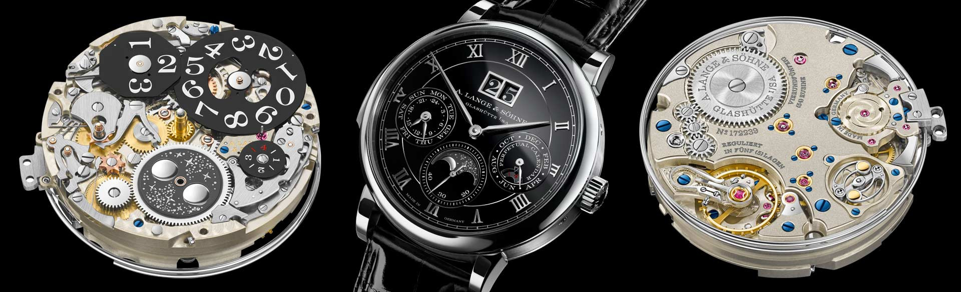 三問萬年曆腕錶