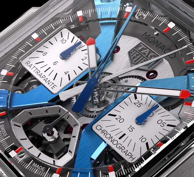 Monaco 雙追針計時碼錶
