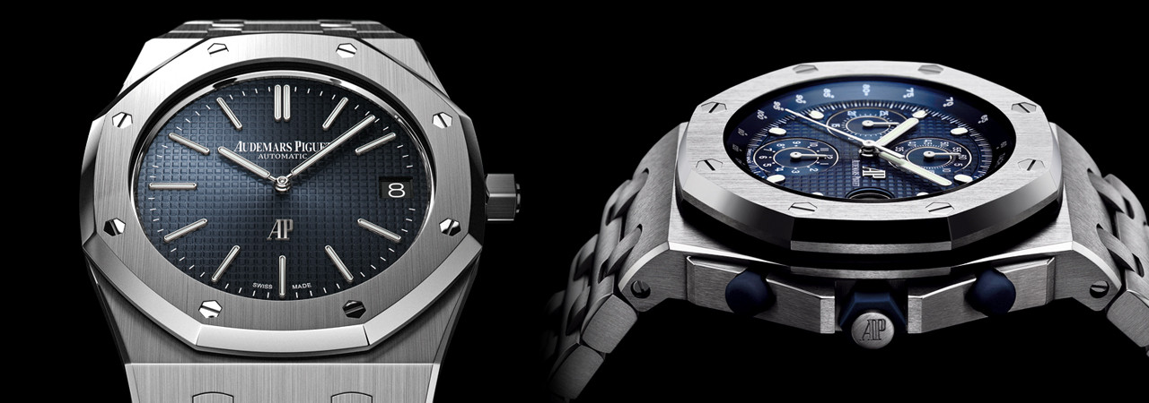 皇家橡樹超薄款與離岸型25週年計時碼錶