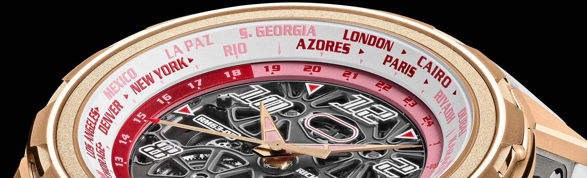 旋轉錶圈變換時區