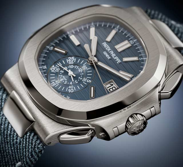 5980/60G自動回位計時秒針腕錶